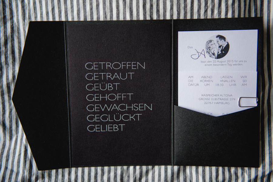 Einladungskarte, Hochzeit, Hamburg, Fotograf, Kathrin Stahl