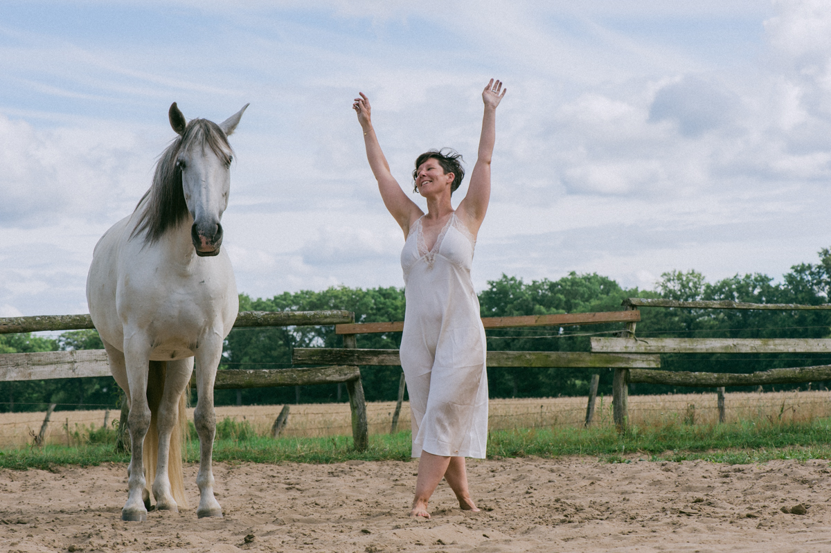 danser, cheval, femme, Kathrin Stahl, Photographer